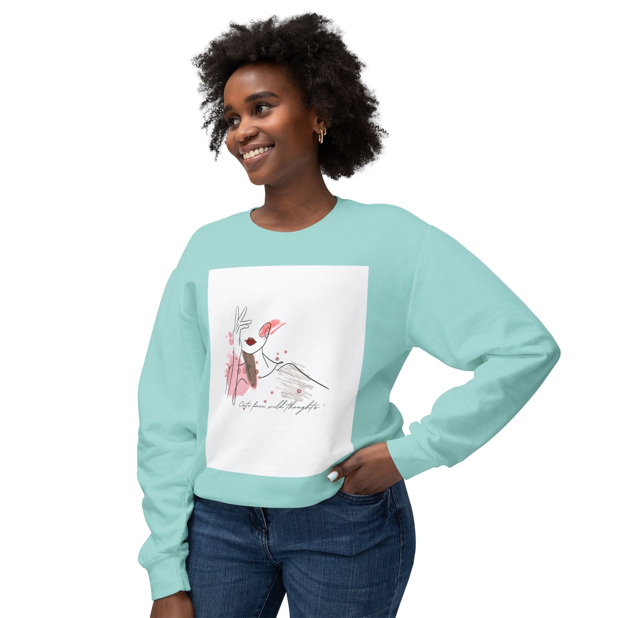 Unisex Lightweight Crewneck Sweatshirt