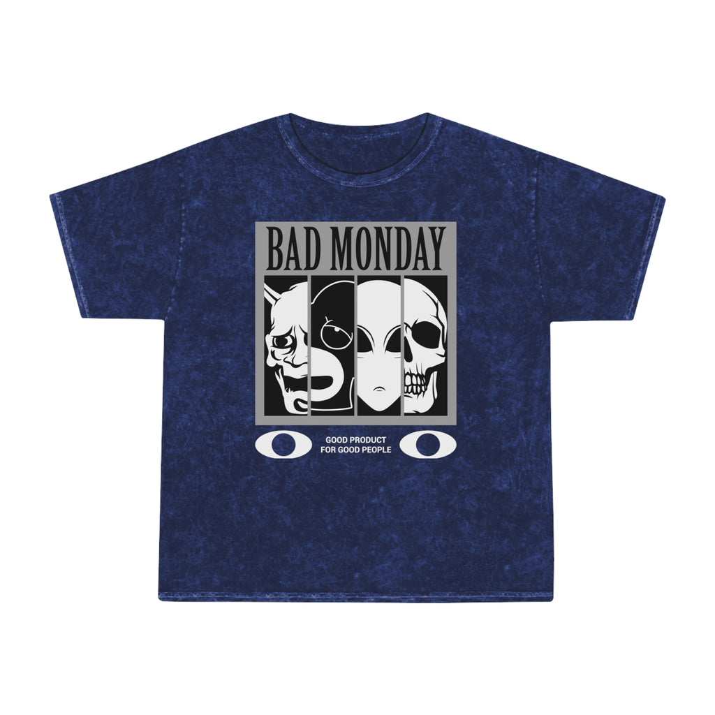 BAD MONDAY Unisex Mineral Wash T-Shirt