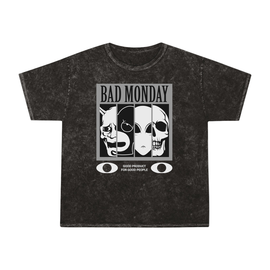 BAD MONDAY Unisex Mineral Wash T-Shirt