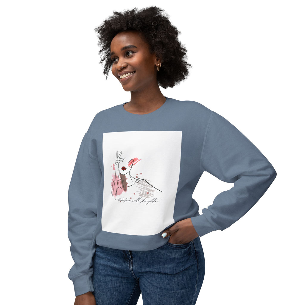 Unisex Lightweight Crewneck Sweatshirt