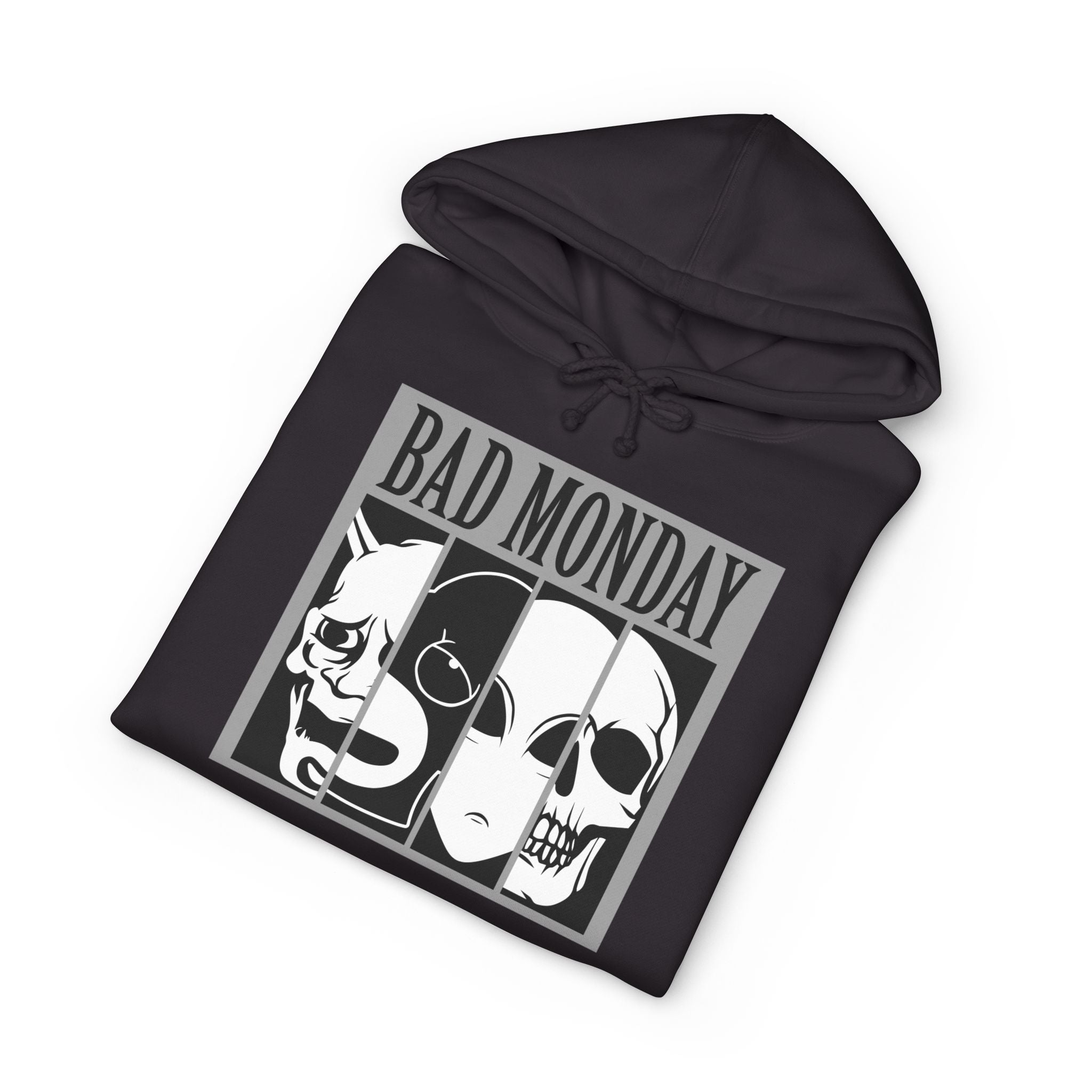 BAD MONDAY Unisex Heavyweight Hooded Sweatshirt