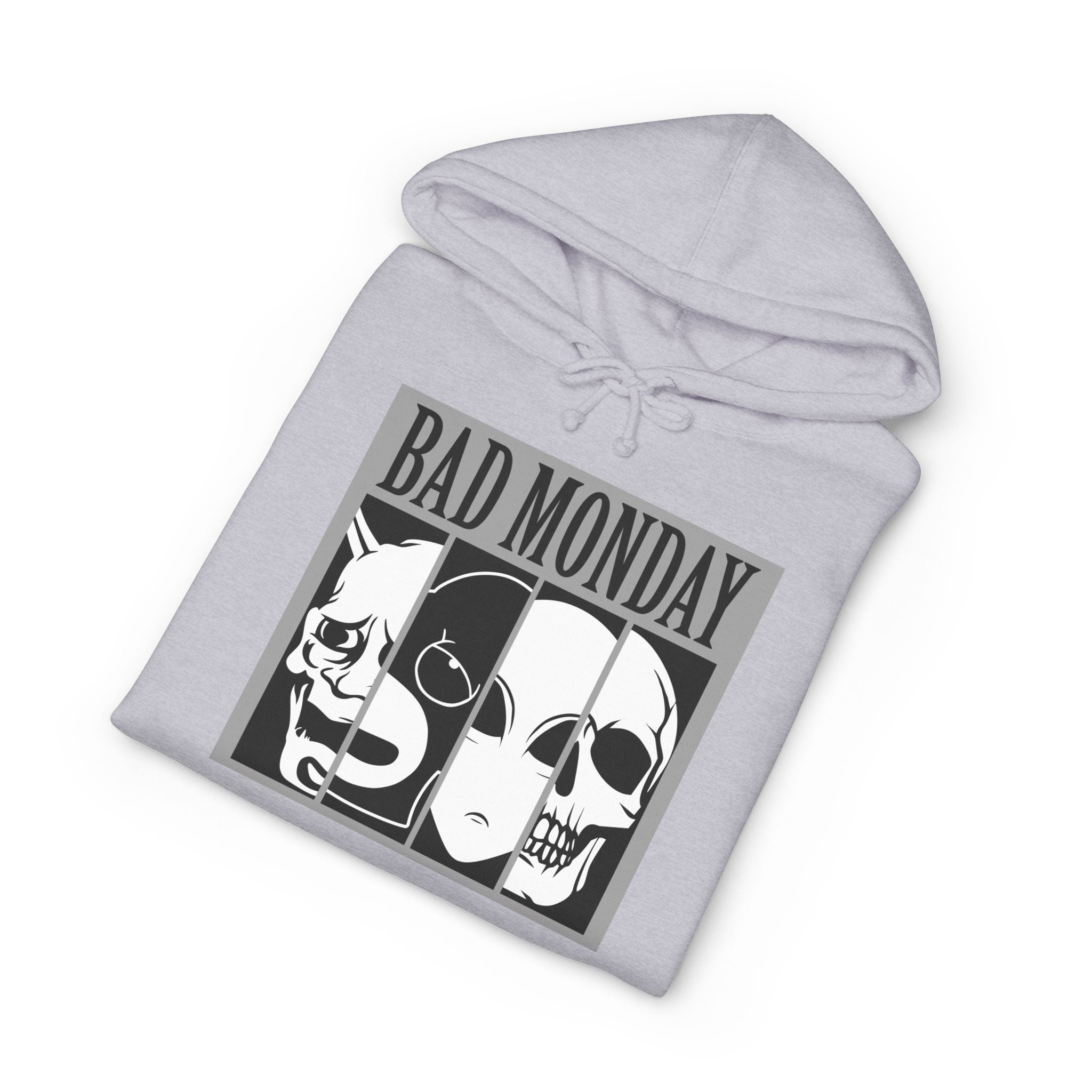 BAD MONDAY Unisex Heavyweight Hooded Sweatshirt