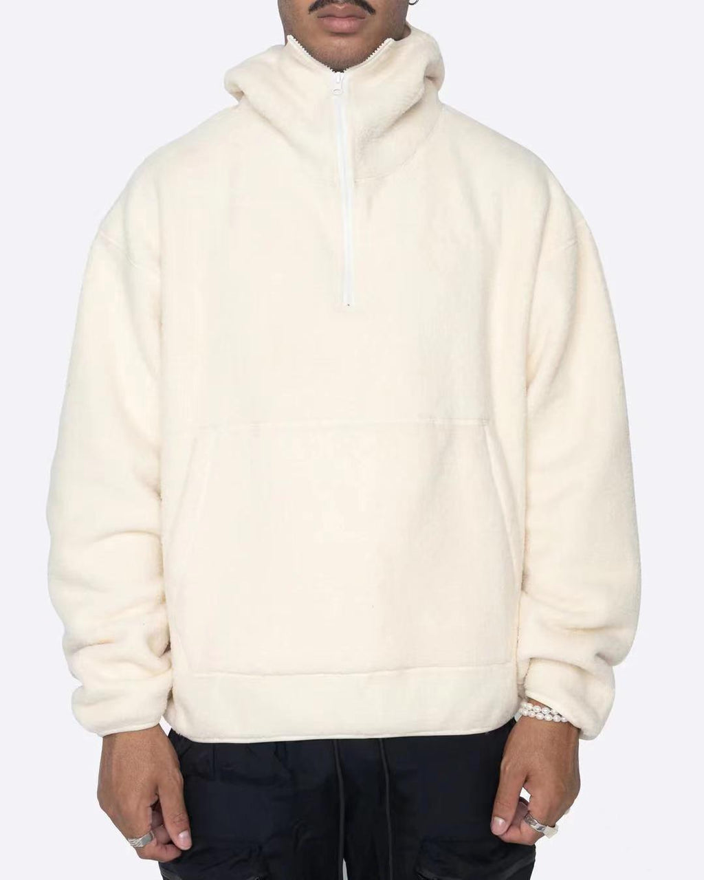 Trendy Men's Casual Brushed Hoody Zipper